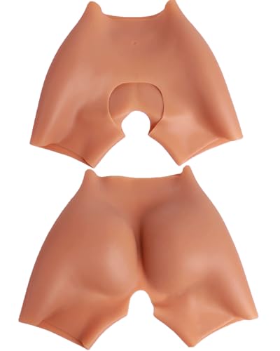 VENDAU Premium Silicone Hip Enhancer Pads for Women - Natural Butt Lift Shapewear | Body Shaper for Curvy Enhancement Butt Pants (US Alpha One Size Regular Regular Tan 0.8cm thick 2KG)