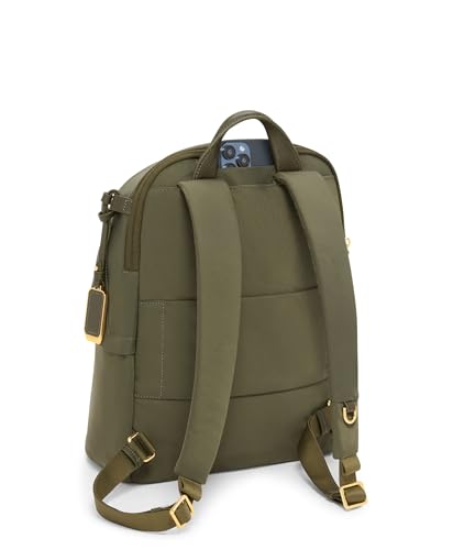 Image of Tumi Womens Halsey Backpack Olive One Size
