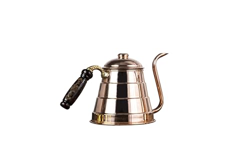 Copper Coffee Serving Pot | Copper Pour Over Coffee Pot V60 Coffee Maker | Handmade Copper Kitchen Utensil