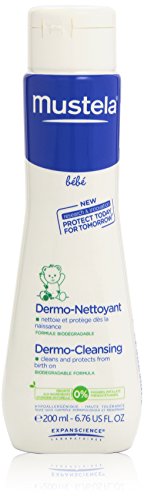 Gel lavant corps et cheveux Mustela pour bébé - Soin lavant doux quotidien