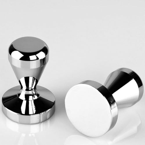 Image of 3D CREATIONS Stainless Steel Powder Pressing Coffee Tamper Coffee Bean Tool - 51 mm