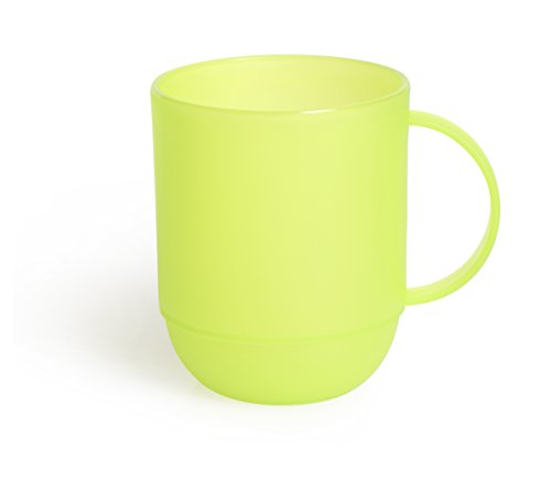 Excelsa Rainbow Tazas, 0,35 litros, Plástico, Verde, 8 x 10 x 8 cm Excelsa Rainbow Tazas, 0,35 litros, Plástico, Verde, 8 x 10 x 8 cm