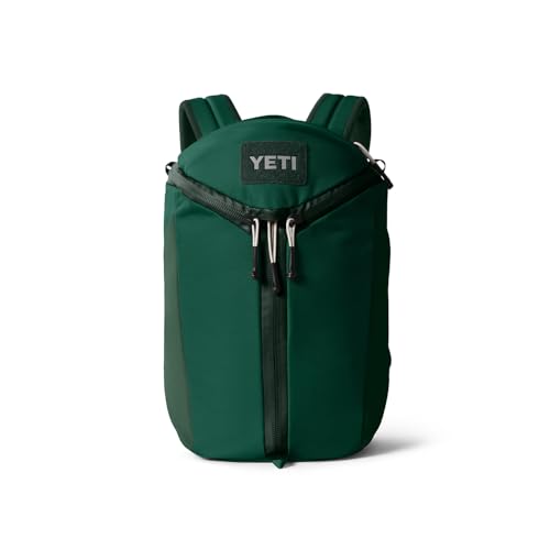 Image of YETI Ranchero Backpack 12L, All-Day Utility Pack, Structured and Durable, Black Forest Green