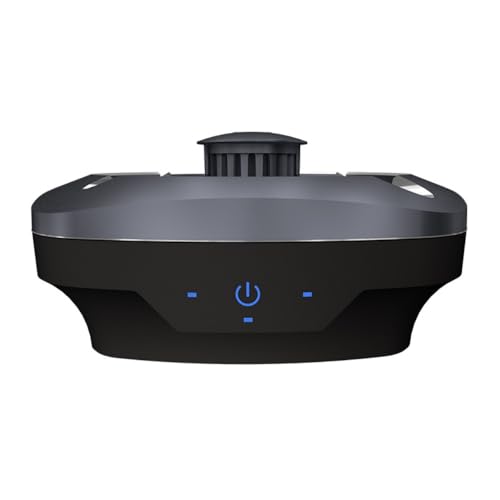 AOPIPI 空気清浄機、脱臭機、超強力吸引、卓上マイナスイオン発生器、高性能活性炭フィルター搭載、3段階風量設定、USB充電、タバコの煙の吸入防止、家族の健康を守る、オフィスや部屋に最適 (黒,触る)