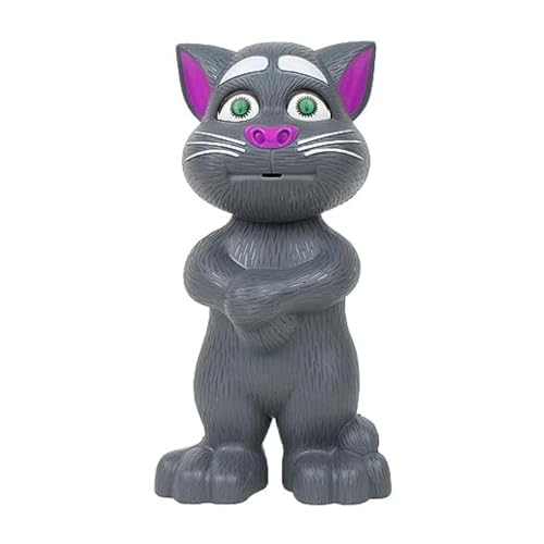 JAPSI Talking Tom | Electronic Pet | Story Telling & Voice Recording | Musical Cat Toy for Kids 3 Years & Above | Mimicry Robot Cat for Girls and Boys (Multicolor)