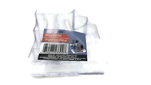 Clear Makeup Beauty Organizer for Vanity Office Desk Multi Use Storage Compartment Holder C01