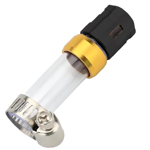 Duroecsain - Conducto de admisión para filtro de aire de moto | Estructura estable para reemplazo de filtro, tapón de drenaje práctico y accesorios para motocicleta para principiantes y entusiastas