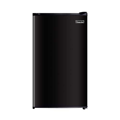 Magic Chef 3.5 cu. ft. Mini Refrigerator in Black with Freezer Section