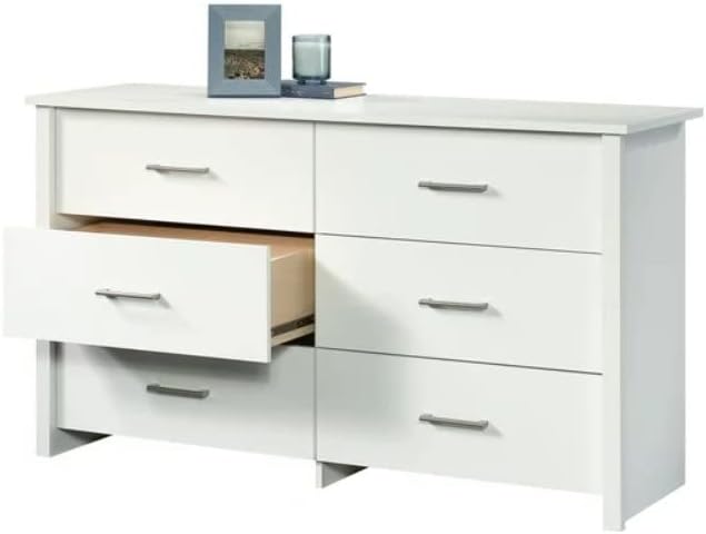 Miniatura 3 de Deep Drawer Dressers for Bedroom Dressee-6 Drawer Dresser Soft White Finish