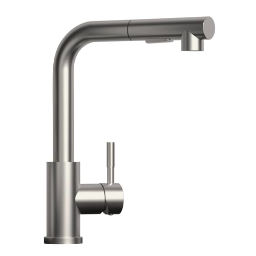 Hochdruck Wasserhahn Küche ausziehbar, SEMANEY 2 Modi Küchenarmatur mit...