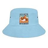Photo Gallery uomo donne cappello pescatore life is better with chicken bucket hat lightweight bucket hat moda pescatore cappellino per viaggi escursioni pesca Photo Gallery uomo donne cappello pescatore life is better with chicken bucket hat lightweight bucket hat moda pescatore cappellino per viaggi escursioni pesca