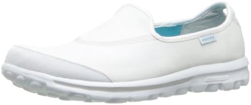 Skechers Performance Women's Go Walk Slip-On Walking Shoes, White, 7.5 M US