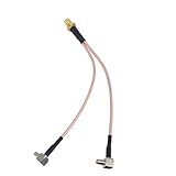 Der SMA Anschluss wird mit einem kleinen TS9 Stecker im rechten Winkel von 90 Grad an Antennen von UMTS und LTE-Modems angeschlossen.