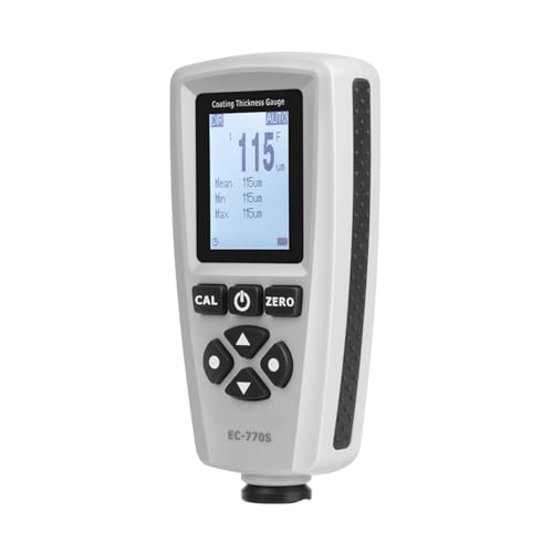 Medidor digital de espesor de pintura y recubrimiento F&NF EC-770S, rango 0-2000um, herramienta de medición de ancho para auto miniatura 2
