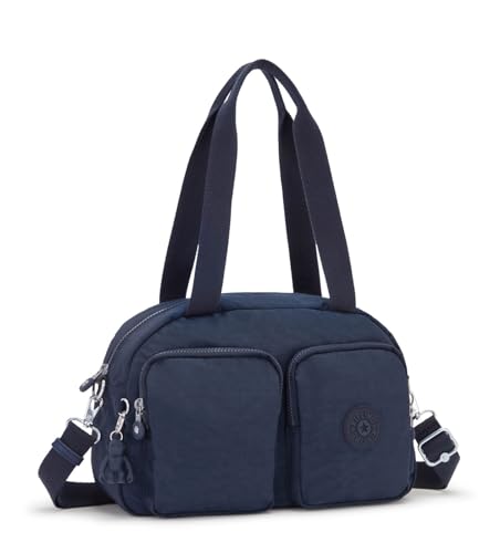 Kipling COOL DEFEA Sac à bandoulière de taille moyenne, Blue Bleu 2 (Bleu)