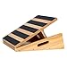 StrongTek Professional Wooden Slant Board, Adjustable Incline Board and Calf Stretcher, Partial-Coverage Design with Side Handle, 5 Angles, 500 lbs Capacity