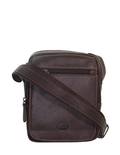 Pourchet Bilbao - Sac mono-bandoulière en cuir de vachette gras - FRANCINEL - Taille Unique