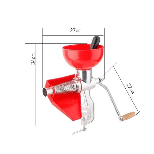 Exprimidor manual de frutas con colador eficaz: di adiós a las pepitas en tus zumos 3