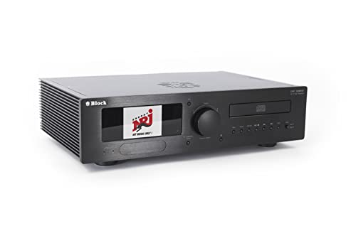 BLOCK CVR-100+ MKIII All-in-One-System mit CD-Player, HCDC, CD-R und CD-RW mit MP3-Dateien, Web-Radio-Empfänger, Multiroom-Funktion, Bluetooth-Konnektivität, Schwarz