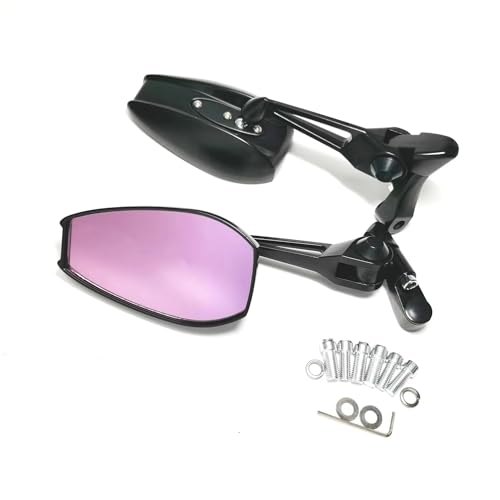 Espejo retrovisor de moto que elimina destellos traseros con aluminio para MT-07 YBR125Z