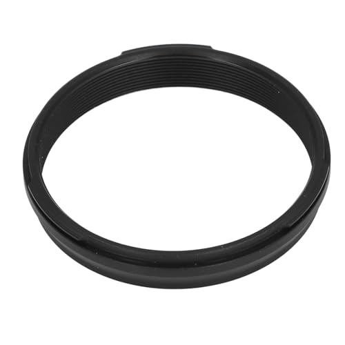 49mm Filter Ring Adapter,Metal Camera Lens Filter Rings,Lightweight Adapter Ring for Fujifilm X100V X100VI X100F X100 X100T X100S X70 (Black)