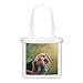ALALAL Sac fourre-tout pour femme Beagle Dog dans le champ de fleurs sauvages Photo Id840 Sac à main Fluffy Peluche Doux Totes Sacs réutilisables pour le travail, les voyages et le shopping