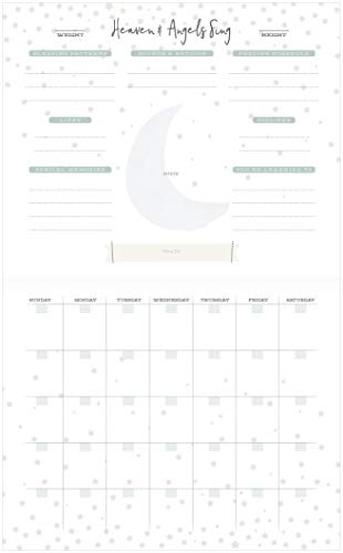 C.R. Gibson BA3-21544 Little Blessing Baby'S First Year Calendar Memory Book thumb #1
