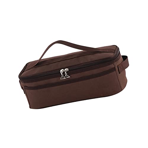 INOOMP 1pezzi Borsa Da Cucina Portatile Per Campeggio e Picnic Borsa Cosmetica Oxford Per Utensili Da Tavola e Toilette Per Attività All Aperto Caffè