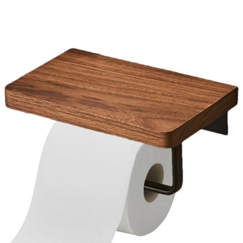 Portarrollos de papel higiénico, soporte para rollo de papel higiénico, soporte para papel higiénico, soporte para rollo de papel higiénico con diseño de barra transversal científica para baño,