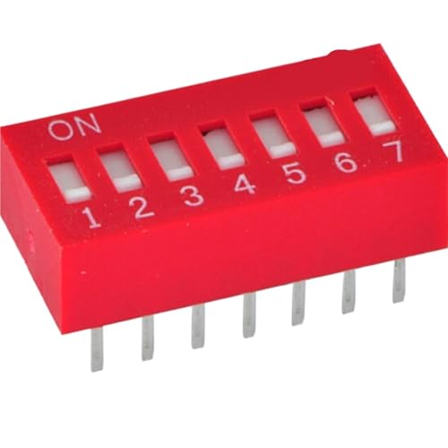 Interruptor electrónico DIP DSR-07R empotrado con conmutación de alta precisión