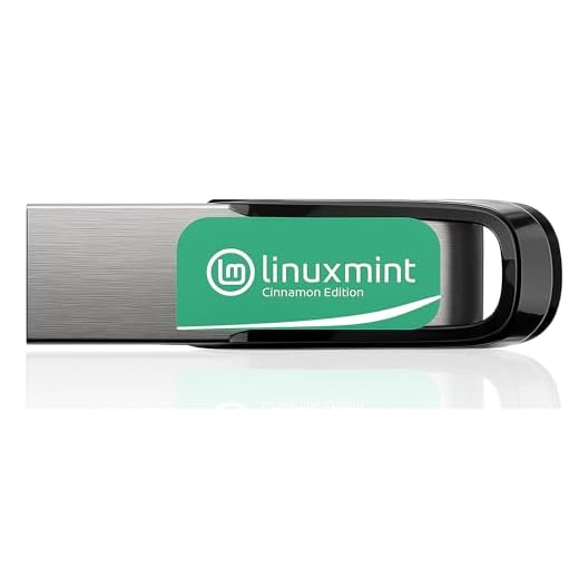 Linux Mint 22.2 - 64 Bit - USB Edition auf USB 3.0 Stick