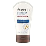 Aveeno Skin Relief Intense Moisture Hand Cream with Soothing Prebiotic Oat for Dry and Sensitive Skin Cream Softens & Smooths Hands & Lasts Through Hand Washing, Fragrance-Free, 3.5 oz