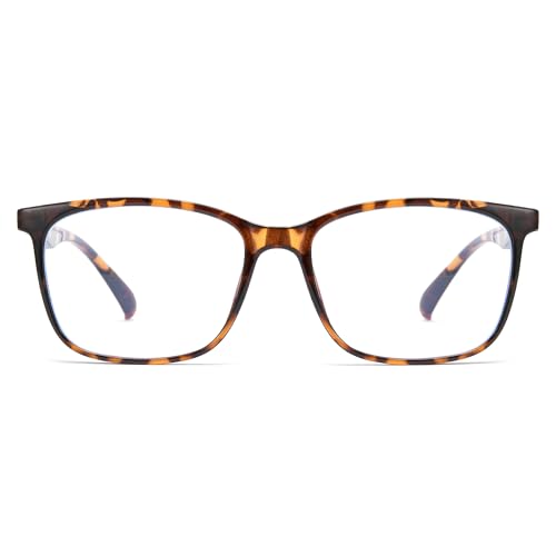 Image of Cyxus Blue Light Glasses for Men Women Reduce Eye Strain Square Frame 8083 | Eye Protection,UV Protection,Lightweight TR90 Frame,Ideal for Computer Screen Office Work