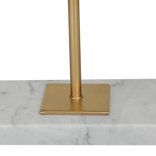 Escultura Decorativa Abstracta Polystone con Base de Mármol 12" x 3" x 13" miniatura 5