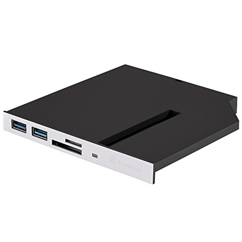 SilverStone FPS01 Adaptador Bay 12.7mm para M.2 SATA SSD miniatura 3
