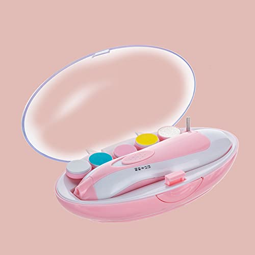 Cortadores de Unhas para Bebês, Lixas Elétricas Portáteis para Unhas de Bebês, CabeçAs para Lixar Cu