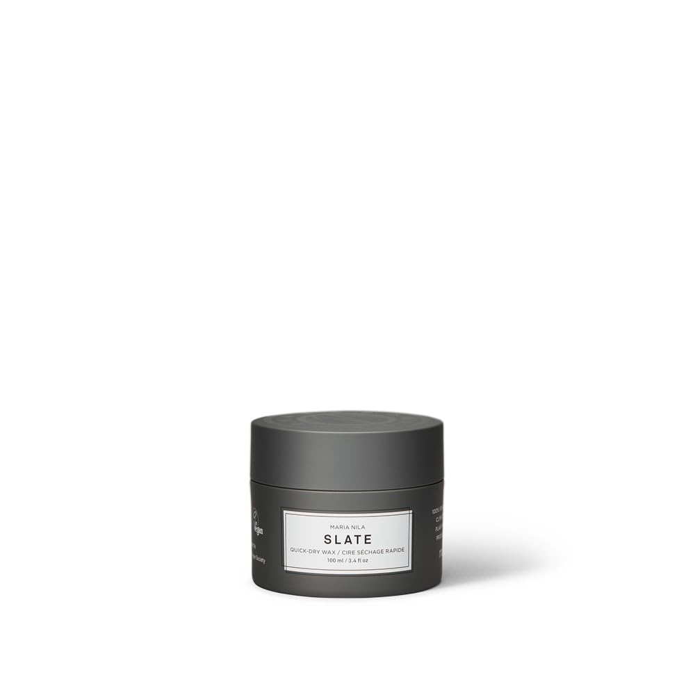 Maria Nila Hair Wax Slate, 50 ml, Hold 5/5, For Short Hairstyles, Strong firmness & Light Shine, 100% Vegan & Sulfate/Paraben free