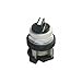 Eaton / Cutler Hammer HT8JEH1DAA5 Watertight/Oiltight Non-Illuminated Selector Switch Unit Maintained Action Lever Operated Black 2 NO 3-Positions