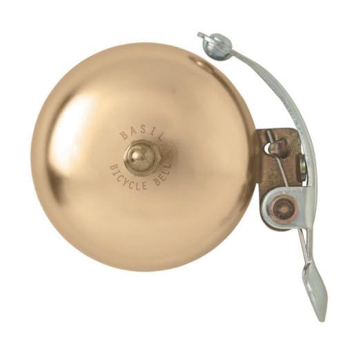 Basil Portland Classic Bicycle Bell - 2 inches (Copper), Multi Color, One Size (50422)