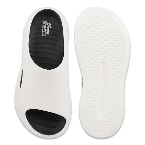 Image of Orose Men's and Boys' Lightweight EVA Slides | Soft Cushion Ergonomic Open Toe Slipper & Flip Flop with Anti-Skid Grip Sole for Indoor, Outdoor, Home & Daily Wear.