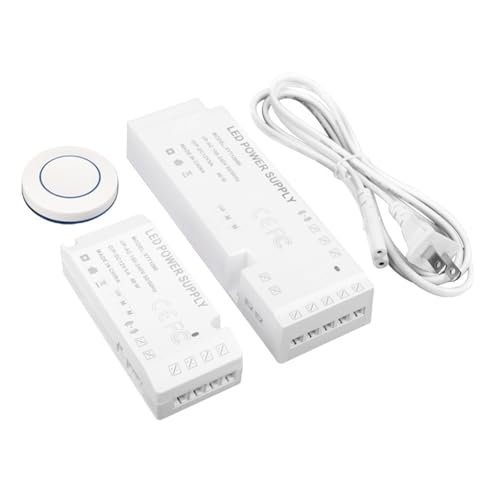 Transformateur 12V ultra-mince avec télécommande pour éclairage armoire LED - 2