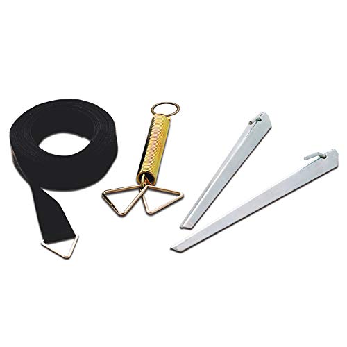 Bo-Camp Sturmband Set - Vorzelt Spannband Markisen Sturmsicherung Wohnwagen Camping 13 m