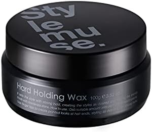ATS Stylemuse Hard Holding Wax - Men and Women Matte Molding Cream Firm Hold 100g, 3.53 ounce