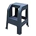 Stołek schodkowy Stołek schodowy, Stołek do mycia samochodu Stołek dwustopniowy Plastikowy wysoki stołek Stołek schodowy (kolor: #3) Drabina schodkowa