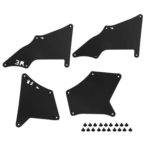 Garde-médias routiers Toyota RAV4 2007-2014 | Idéal pour chemins de campagne et pluie