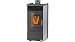 Produktbild ROWI Pelletofen HPO 9,0 Easy Premium, Stahl grau, 8,14 kW, ext. Luftzufuhr