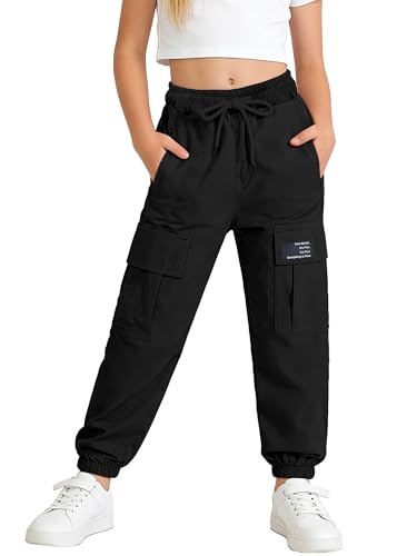 Image of SANGTREE Girls & Womens Printing Cargo Jogger Pants,6 Years - Women 2XL