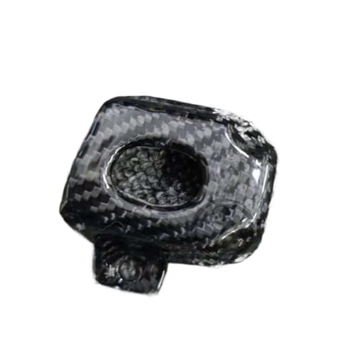 Protecteur de réservoir de Liquide de Frein en Fiber de Carbone, Couvercle de Tasse d'huile Compatible avec la Moto