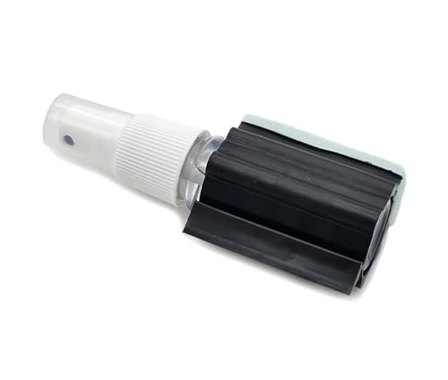 BIKE IT Visor Cleaner For Helmet Motorcycle Motorbike Visor Cleaning Fluid Bottle With Pump Spray, Rubber Grime Blade & Sponge
