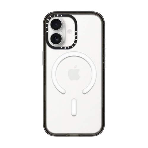 Image of CASETiFY for iPhone 17 Case - Impact Compatible with MagSafe Clear Black